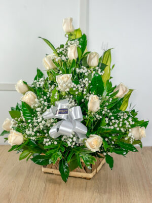 arreglo floral funebre