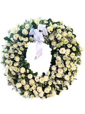 corona de condolencias